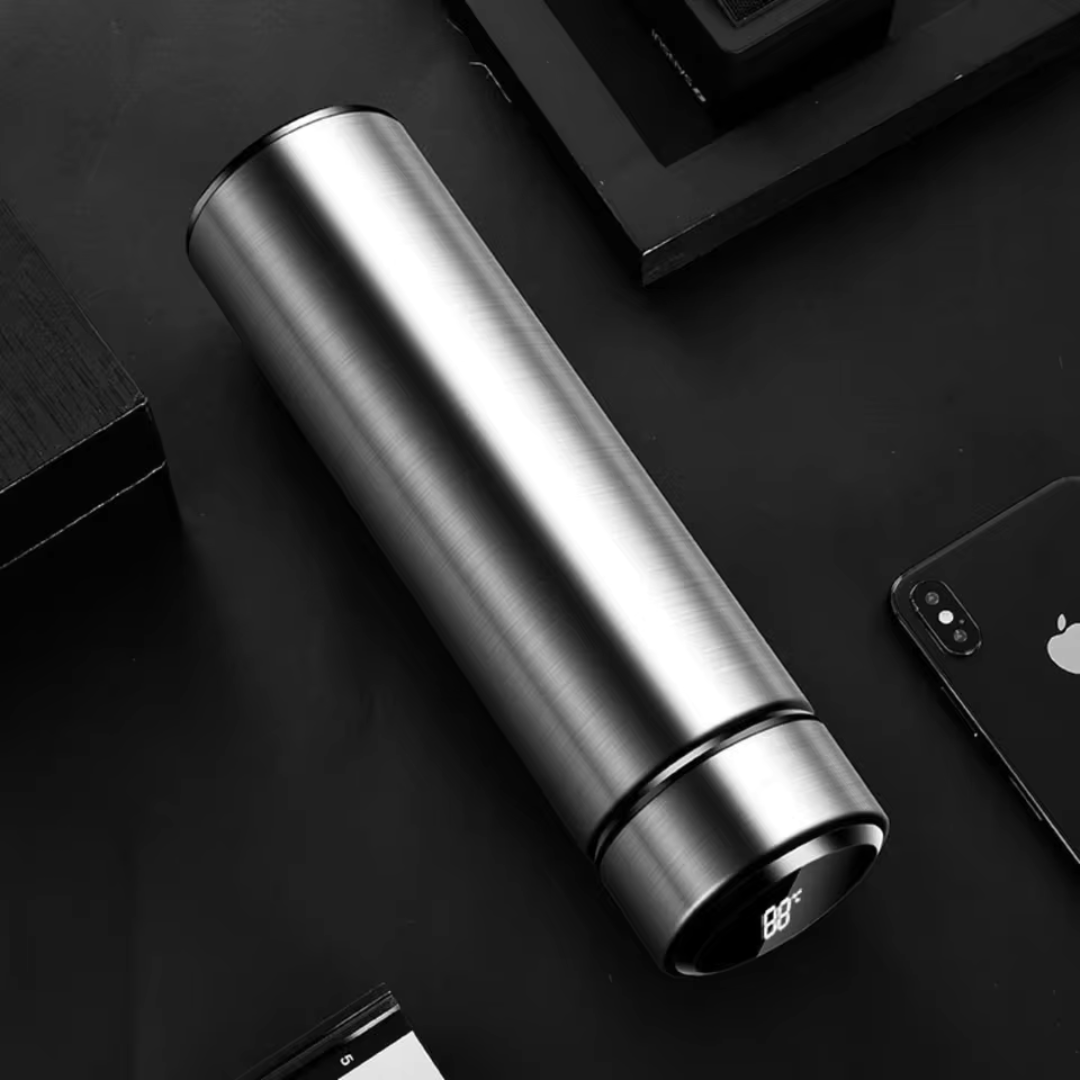 KELV™ Smart Bottle | Termo Inteligente con Pantalla LED
